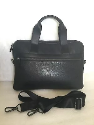 $149 • Buy OROTON Padded Blk Leather Business/Laptop/Tote/Cross Body/Shoulder Bag / Handbag