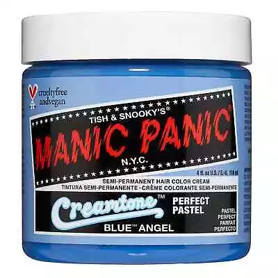 Manic Panic NYC Blue Angel Semi Permanent Hair Color Cream 118ml • £10.39