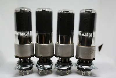 6v6 Tube Fivre Italy Metal Base Valve Kt61 El33 6p25 Quad Engraved Ww2 Wartime • $789