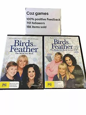 Birds Of A Feather The Birds Are Back Series 1 & 2 Season One And Two DVD’s R4 • $20