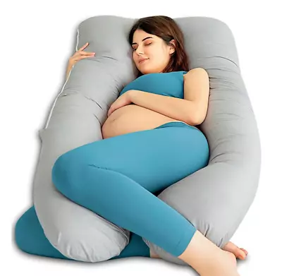 QUEEN ROSE Pregnancy Pillow. U Shaped Full Body Maternity With Belly Support • £39.99