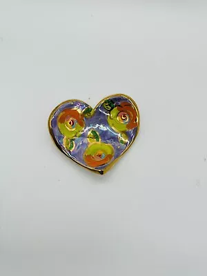 Mary Rose Young Heart Trinket Dish Signed 2011 See Description • $45