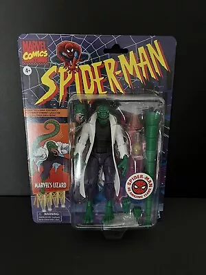 Hasbro Marvel Legends Walmart Exclusive Spider-Man Retro Series Lizard • $60