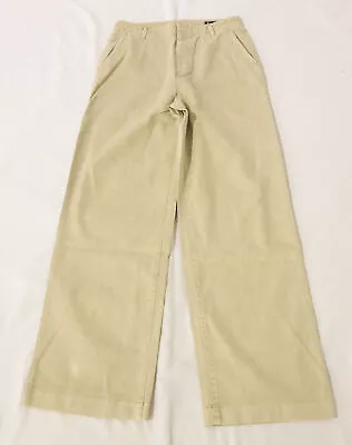 GAP Women's Loose W/ Washwell Khaki Pant JS7 Moonstone Beige Size 8T NWT • $17.84