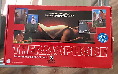 Thermophore Automatic Moist Heat Pack  Heating Pad By Battle Creek (14” X 14”) • $25