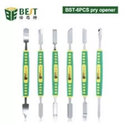 BEST-149 154 Dual Ends Metal Spudger Set For Tablet Mobile Phone Opening 6PC Set • $16.90