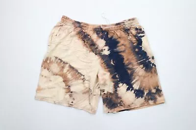 Vintage Streetwear Mens XL Distressed Acid Wash Above Knee Dad Shorts Cotton • $35.95