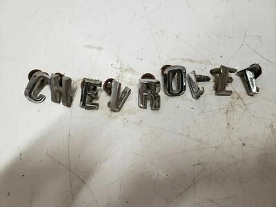 $45 • Buy Vintage Chevrolet Hood Emblem Letters