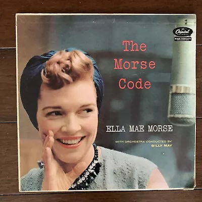 Ella Mae Morse – The Morse Code LP Capitol Records – T 898 Turquoise Mono • $29.99