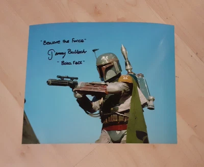 £29.99 • Buy Signed 10x8 Photo Star Wars Boba Fett Jeremy Bulloch