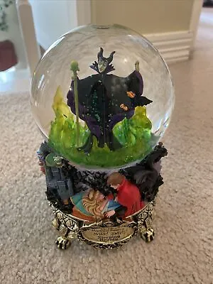 Disney Maleficent Sleeping Beauty Snow Globe Master Of Animation Marc Davis • $150