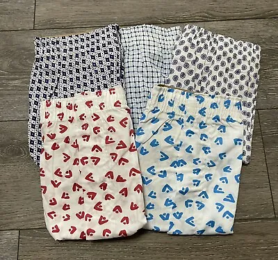 5 Pair Vintage Fruit Of The Loom Printed Boxer Shorts XL 42-44 New Old Stock • $79.99