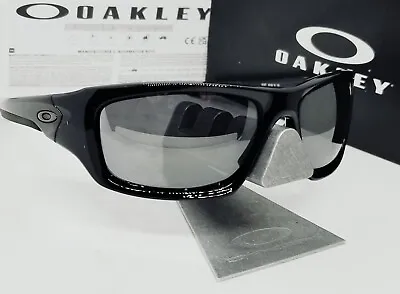 Oakley VALVE Polished Black/black Iridium POLARIZED OO9236 12-837 Sunglasses NEW • $74.99