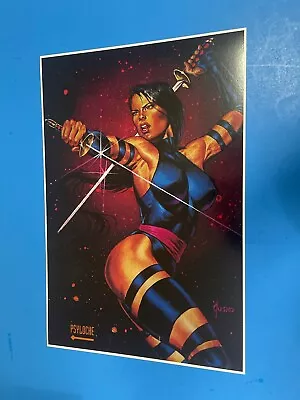 Marvel Comics X-men Psylocke Poster Pin Up Joe Jusko Brand New. • $21.99