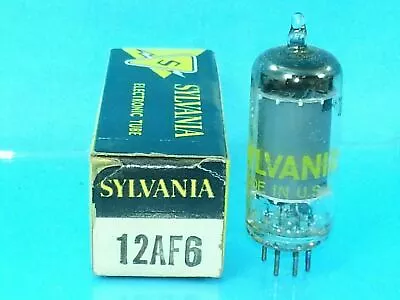$3.88 • Buy Sylvania Nos 12af6 Auto Car Radio Vacuum Tube Valve 12ac6 12dz6 12bl6 12ek6