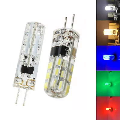 3W 5W 12V G4 LED Light Bulbs Red Blue Green Cold Warm White For Chandelier Lamp • $2.37