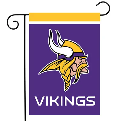 Minnesota Vikings Garden Flag NFL Licensed 12.5  X 18  Briarwood Lane • $11.99