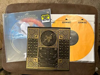 Mastodon- Leviathan Marbled Orange Color Vinyl Limited Edition Relapse 2011 • $45