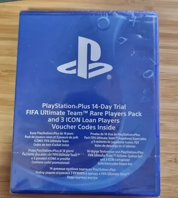 Playstation Plus 14 Day Trial FIFA Ultimate Team Rare Players Pack - PS4 - New • £4.99