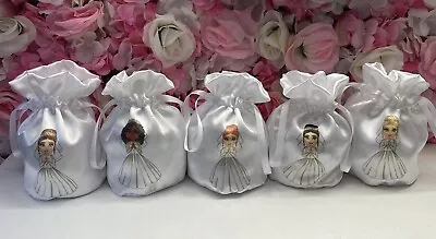 Girls First Holy Communion Satin Dolly Bag • £10