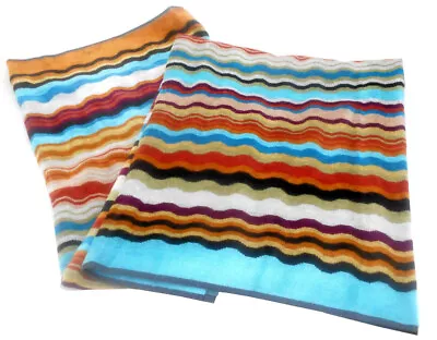 MISSONI HOME  BATH SHEET COTTON VELOUR ECOLOGIC  28x45  80x160cm BONNIE 100 • $130