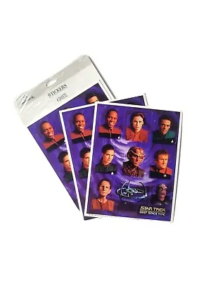 $12 • Buy Star Trek Stickers Vintage Deep Space Nine 90s Hallmark 3 Sheets