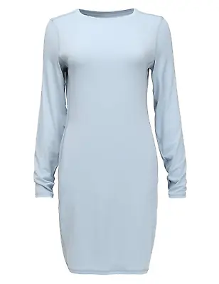 Mossy Oak | Blue Fog Breeze Midi T-Shirt Dress - Women Small O1 • $19.99