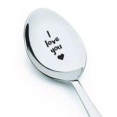 I Love You Spoon - Birthday Gift For Wife Husband | Valentine's Day Gift For ... • $21.39