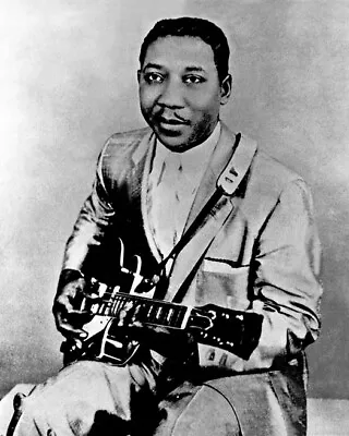 Young Blues Singer MUDDY WATERS Glossy 8x10 Photo Guitar Musical Poster Print • $5.49