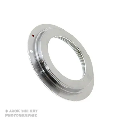 Professional M42 To Canon EOS EF / EF-S Lens Adapter. Screw Thread Adaptor Ring • £10.99