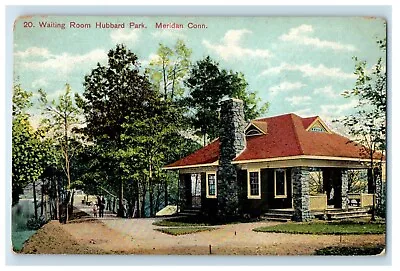 1906 Waiting Room Hubbard Park Meridan Connecticut CT Antique Postcard • $6.47