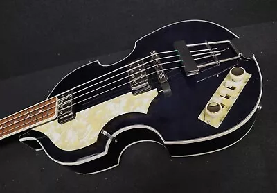 Hofner HCT-500/1L-BK BEATLE BASS GUITAR Left Handed VINTAGE STYLE Lefty BLACK • $845.99