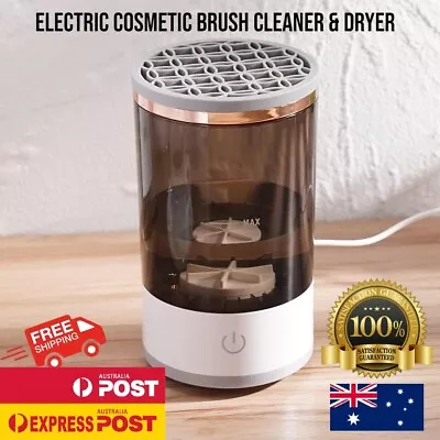 Electric Rechargeable Cosmetic Brush Cleaner & Dryer Machine • $22.69