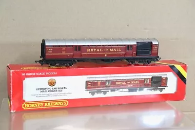 HORNBY R413 LMS MAROON OPERATING ROYAL MAIL TPO COACH 30250 With FIXED DOORS Od • £19.50