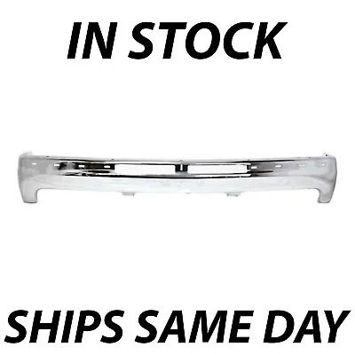 NEW Chrome - Steel Bumper Impact Bar Fascia For 1999-2002 Chevy Silverado Pickup • $200.60