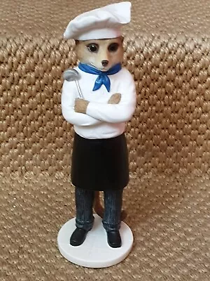 £22 • Buy Rare Magnificent Meerkat Figure Marco Chef Collectable Boxed Country Artist 
