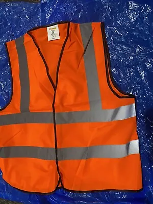 Bseen: Orange Hi Viz Vest: : Size 2xl (chest 118-129cm(46-51  ) • £3.48