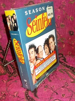 4 Dvd Set-seinfeld-the Complete Sixth Season-television Series-new Sealed • $1.31