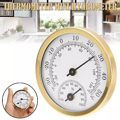 $3.70 • Buy  Mini Analog Thermometer Hygrometer Humidity Meter Room Indoor Temperature 2022