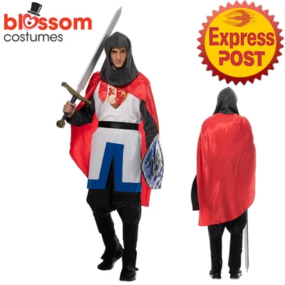 £30.72 • Buy EY81 Medieval Royal Knight Roman Men Costume Warrior Spartan Soldier Book Week