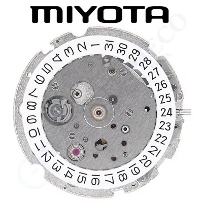 Original Miyota 8215 Japan Automatic Movement 21 Jewels Date At 3 + Extra Parts • $37.95