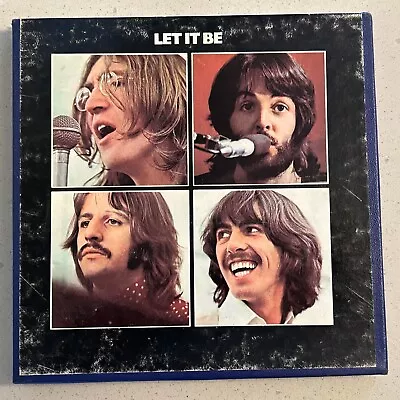 THE BEATLES  Let It Be  4 Track ROCK Reel To Reel Tape TESTED 7-1/2 Ips • $99.99