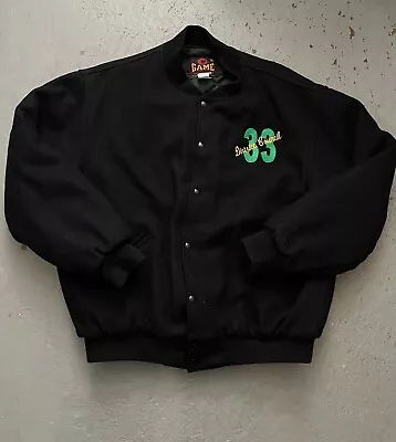 Vintage Varsity Jacket Made In USA Game Jacket District Concil 33 Size Xl  • $70