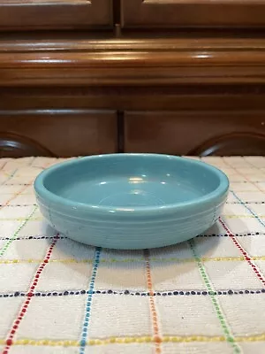 Fiesta Dessert Bowl Vintage Turquoise 6 Inch Pristine Condition • $25