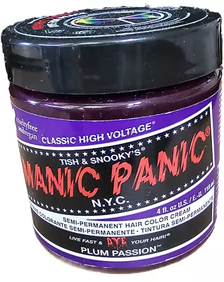 Manic Panic Semi Permanent Hair Dye Color - Plum Passion • $10