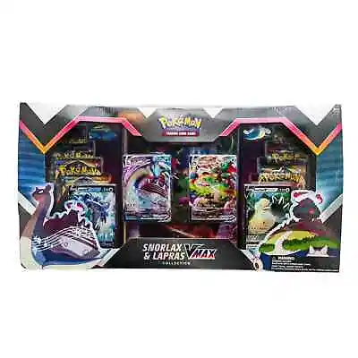 Pokemon TCG Snorlax And Lapras VMAX Collection Game Stop Exclusive Box • $134.10