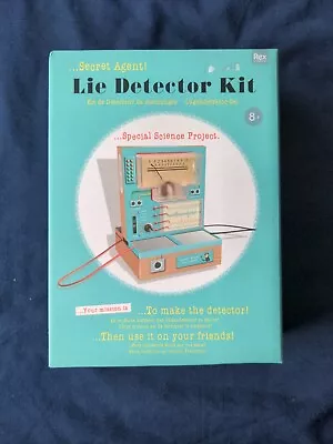 Rex London Secret Agent Lie Detector Kit BNIB • £5