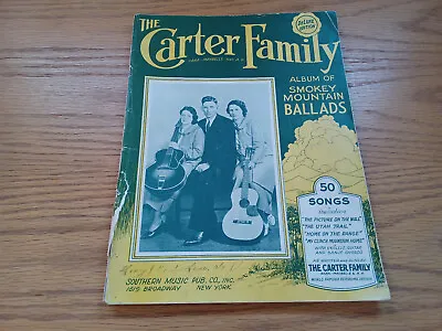 The Carter Family Sara Maybelle And A P Southern Music 1935 • $40