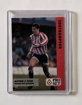 Matt Le Tissier Southampton 1991-92 Pro Set English League #19 • £2.49