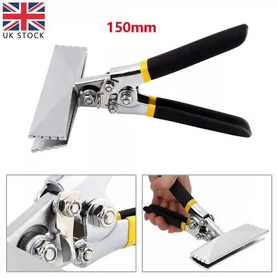 Sheet Metal Bending Plier Seamer Former Forming Pliers Crimping Tool 150mm New • £23.99